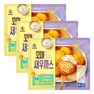 CJ 꼬마새우까스 250g, 3개