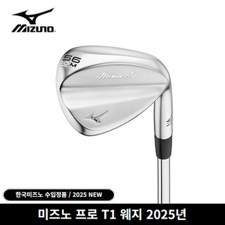 미즈노 프로 T1 웨지 한국미즈노 정품 DYNAMIC GOLD S200 샤프트, 58도