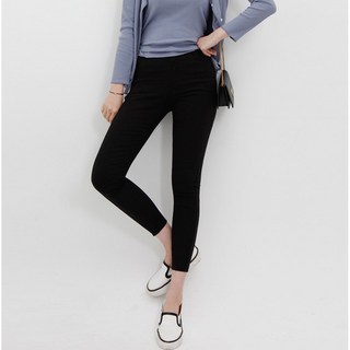 가비진 여성 편해요 블랙 스키니