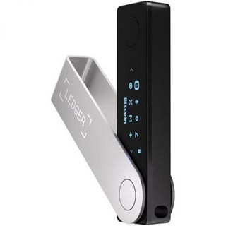 렛저 Ledger Nano X Crypto 크립토 하드웨어 콜드월렛 암호화폐 지갑, Black, 1개
