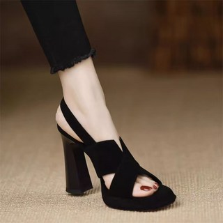 Hasvz여름 여성 샌들 패션 섹시 9cm 힐