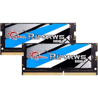 지스킬 G.SKILL Ripjaws DDR4 SO-DIMM 시리즈 RAM 32GB (2x16GB) 3200MT/s CL22-22-22-52 1.20V 비버퍼드 비 ECC 노트북/랩, 2개