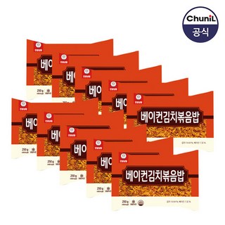 [천일식품] 베이컨김치볶음밥, 250g, 10개