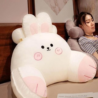 대형 침대용 등받이 쿠션 침대 독서용 공주풍 디자인 기숙사 인테리어 여성 휴식용, 호예 그레이 하스키