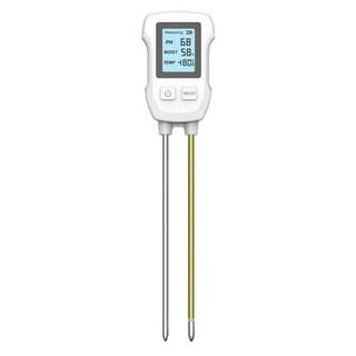 3In1 수분 햇빛 PH 측정기 토양 물 산도 습도 빛 테스트 정원 식물 꽃 테스터, 1PC, 1개