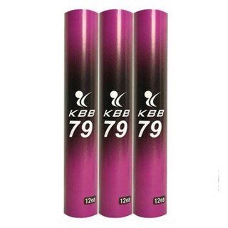 KBB스포츠 KBB79 거위털 셔틀콕 1타(12입), 1개