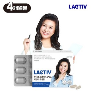 락티브 오은영 프로바이오틱스 패밀리 유산균 120캡슐/4개월분, 30정, 4개