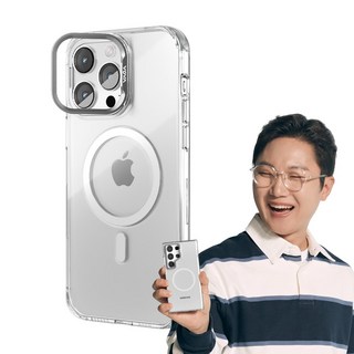 보바 메탈 링스탠드 맥세이프 휴대폰 케이스