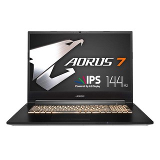 AORUS 7 NA-7US1021SH 17인치 얇은 베젤 LG 144Hz FHD IPS LCD i7-9750H NVIDIA 지포스 GTX 1650 삼성 8GB RAM 인, 17