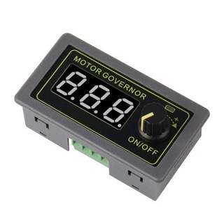 컨트롤러 PWM 속도 레귤레이터 라이트 디머 LED 디지털 디스플레이 인코더 5V 12V 24V, 1개
