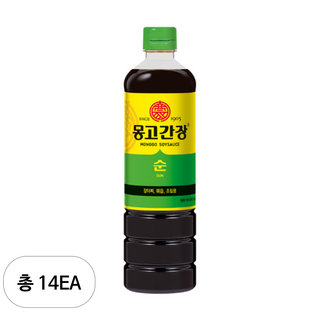몽고간장 순간장, 900ml, 14개