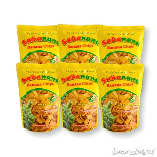 사바나나 바나나칩, 100g, 6개