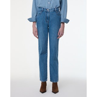 24SS 블루 워싱 면 데님팬츠 VLPA4B237B2