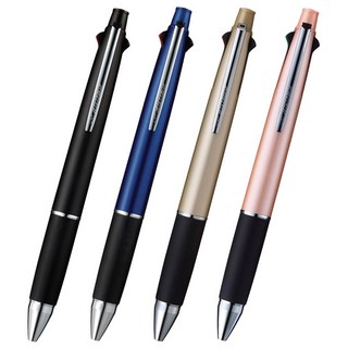 제트스트림 4색볼펜+샤프 0.38mm MSXE5-1000-38, 샴페인골드