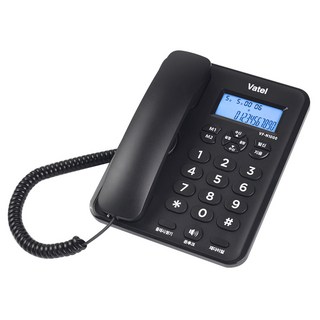 바텔 유선전화기 VF-N1000 블랙