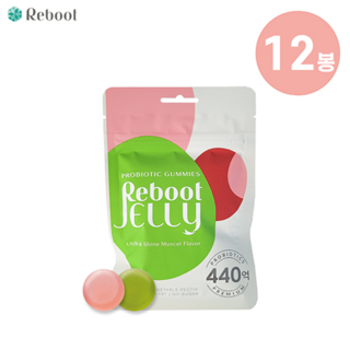 [여배우PICK] ZERO SUGAR 무설탕 무지방 글루텐프리 리부트 유산균 젤리, 162g, 2개