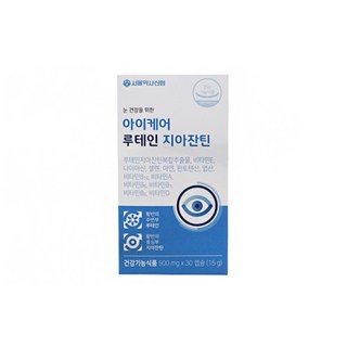 아이케어 루테인 지아잔틴 500mgx30캡슐x2통 60일 분, 2개, 30개입