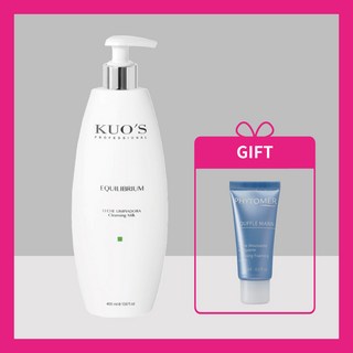 쿠스 이퀄리브리엄 클렌징 밀크 400ml 산소폼클렌저 증정, 1개