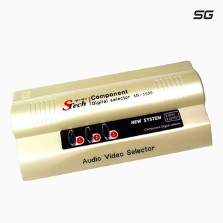 신길전자 3포트 AV 스위치 비디오 오디오 캠코더 게임기 RCA 셀렉터, 1개