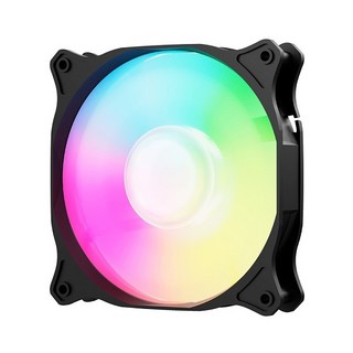 [ABKO] U7 120 FRGB 리버스 [시스템쿨러/120mm] [블랙], 1개, 블랙