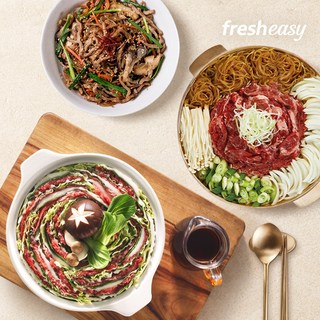 한상SET (밀푀유나베 + 서울식 불고기전골 + 소고기 버섯 잡채) – 냉장, 1세트, 1.6kg 피코크밀푀유나베 한상SET (밀푀유나베 + 서울식 불고기전골 + 소고기 버섯 잡채) – 냉장, 1세트, 1.6kg 피코크밀푀유나베