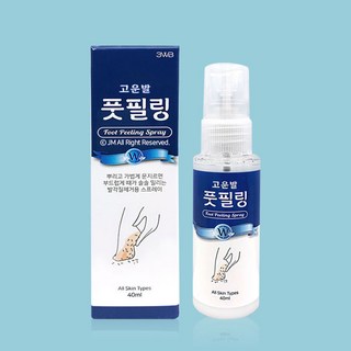 고운발 풋필링 (발각질제거 스프레이)40ml 각질관리 풋케어, 1개