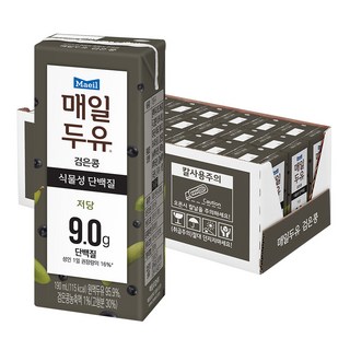 매일두유 검은콩, 190ml, 96개