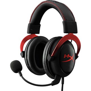 킹스톤 정품 게이밍 헤드셋 HyperX Cloud II 클라우드2 레드/건메탈, 레드