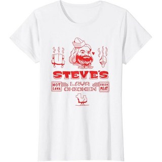 반팔티 마인크래프트 스티브 / Steves Lava Chicken Restaurant Merch 굿즈 캐릭터 티셔츠