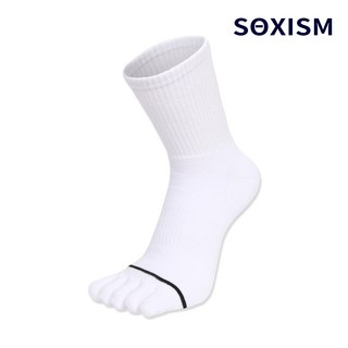 삭스이즘 남성용 스포츠발가락양말 중목