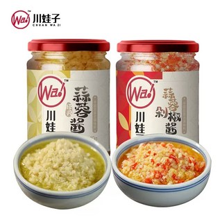 촨와즈 마늘장 마늘소스 쏸룽쟝 마늘 고추장 중화요리 소스, 마늘+마늘고추장, 4개, 240ml