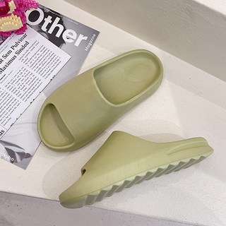 지구봄 인체공학 EVA 쿠션 슬리퍼, 그린, 1세트