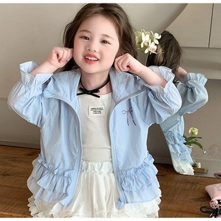 주니유니 아동 캉캉리본바람막이