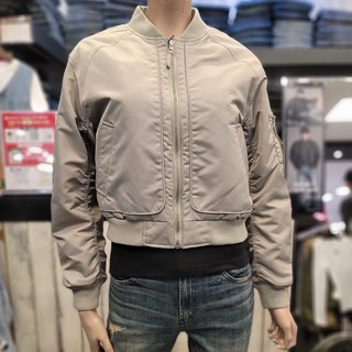 버커루 여성 나일론 패딩 MA-1 크롭 점퍼 B231JP510P 2001아울렛중계