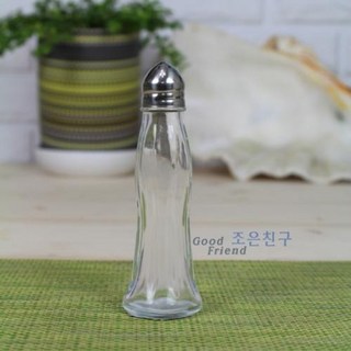 파사바체 유리 소금 후추병 초코렛 시나몬파우더병
