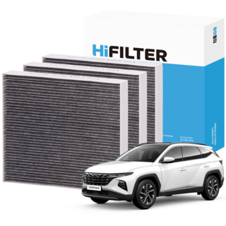 하이필터 현대 자동차 투싼 활성탄 에어컨필터, 3개, 디 올 뉴 투싼 NX4 HEV (4세대) HI-L112