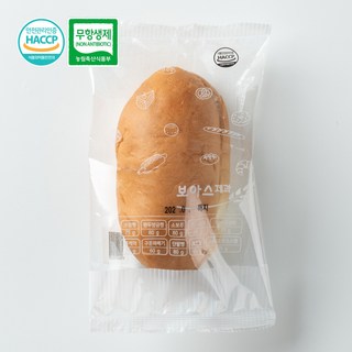 보아스제과 수제빵 제과점빵 크림빵 75g x 15개