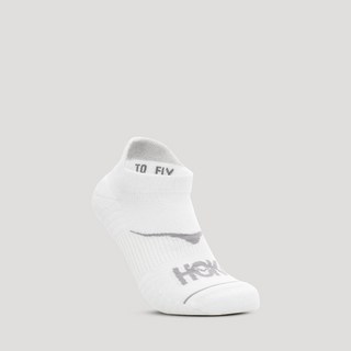 [매장정품] 호카 남성 여성 양말 여름 러닝 공용 노-쇼 런 삭스 1-WHT