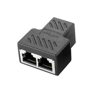 CAT5 / CAT6 Y형 RJ45 커플러 랜연장