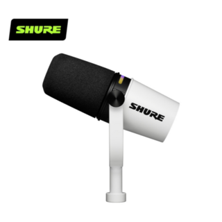 SHURE MV7+ PLUS 플러스 슈어 하이브리드 마이크 화이트 (당일배송)