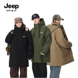 지프 JEEP spirit (국내발송) 남녀공용 아웃도어 롱패딩 점퍼 JPHJ-2375
