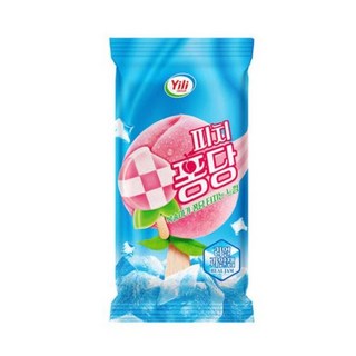 아이스크림 막대 바 편의점 이리유업 피치퐁당 20개, 75ml