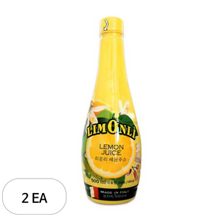 리몬리 레몬주스, 500ml, 2개