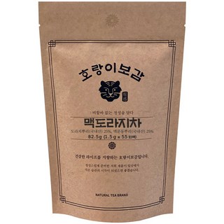 호랑이보감 국내산 맥문동 도라지 작두콩 옥수수 맥도라지차, 1.5g, 55개