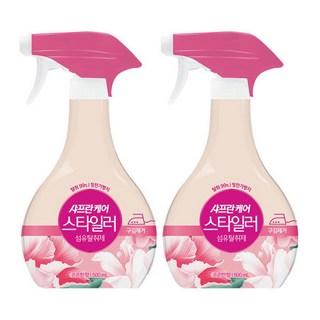 샤프란케어 스타일러 섬유탈취제 500mL 은은한향 2개