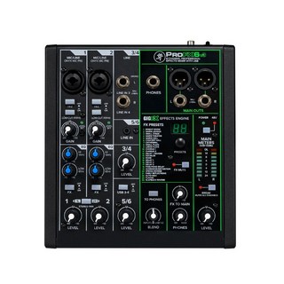 MACKIE 맥키 정품 인증 ProFXV3 시리즈 아날로그 믹서 시리즈 (12 16 Rack Mount 증정), ProfFX6v3