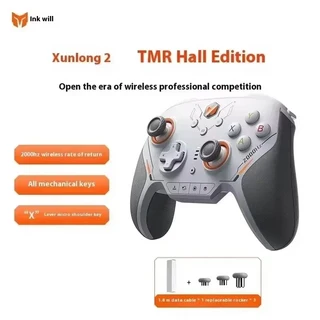 모바일 게임 컨트롤러Bigbigwon Blitz 2 TMR Dynasty Warriors Nearlink 3 모드 무선 블루투스 게임 패드 S, 02 TMR Joystick Version