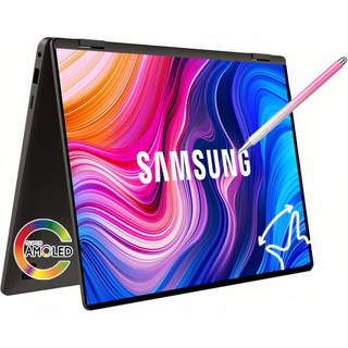 SAMSUNG Galaxy Book3 360 2-in-1 Laptop Touch 13.3 FHD AMOLED Stylue Pen Intel EVO Core i7-1360P Wi, 16GB RAM | 2TB SSD, 1개