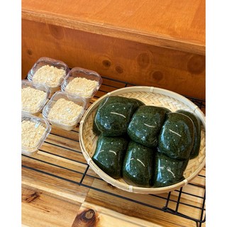 무염 무당 현미 쑥인절미 2KG (20조각), 1개