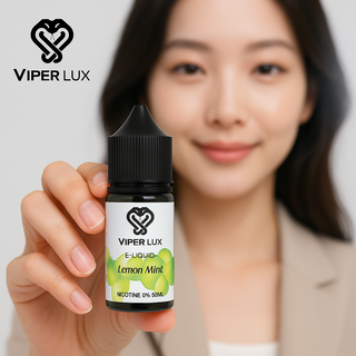 바이퍼럭스 무니코틴 액상 30ml 대용량 전자담배 액상 입호흡 폐호흡 겸용 발라리안 호환 강력 타격감, 레몬민트, 1개 대표 이미지 - 전자담배 폐호흡 액상 추천